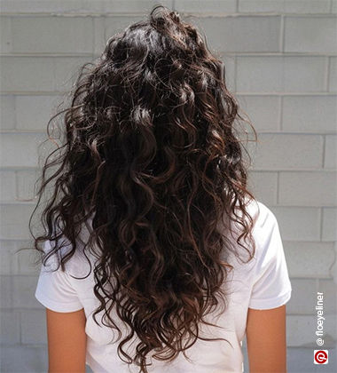 hairstyle for layered hair - island girl curls with layers
