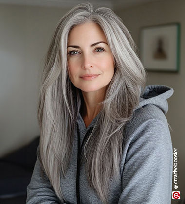 hairstyle for layered hair - ice queen
