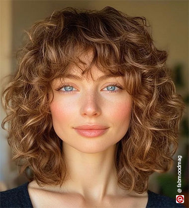 hairstyle for layered hair - trad wife layers