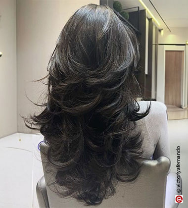 hair style for layer cut - wolf layers