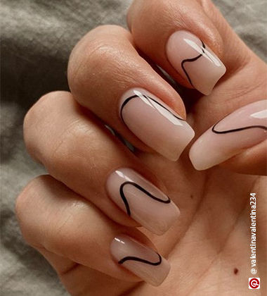 simple nail art designs - accent nails