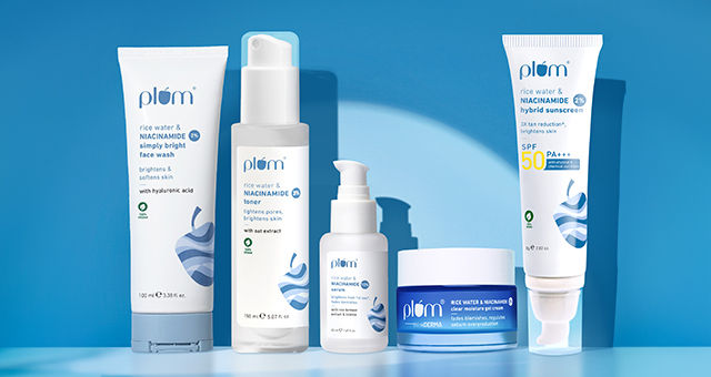 The Chemistry Is Off The Charts With Plum’s Rice Water & Niacinamide Collection