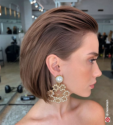  types of bob haircuts sleek bob
