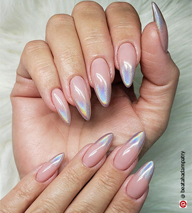 festive eye makeup - sunset soiree