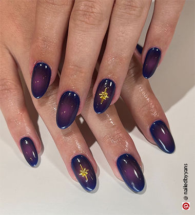 festive eye makeup - sunset soiree