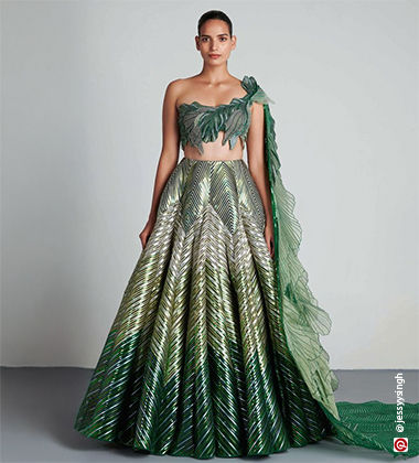 reception bridal look