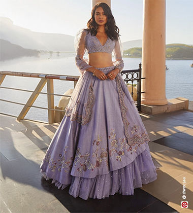 Reception look for bride