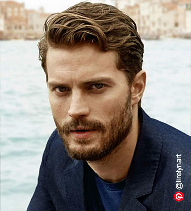 guy wearing a blue suit