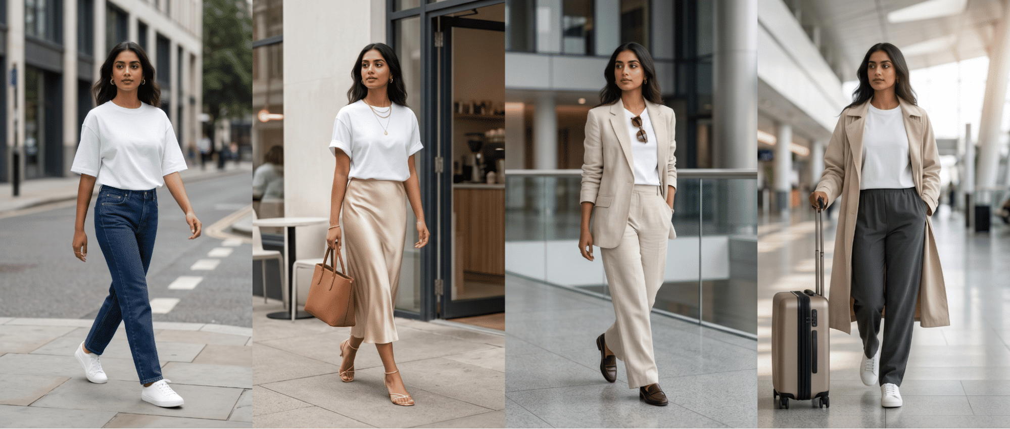 7 Easy Ways to Style One Oversized T-Shirt Without Repeating Outfits