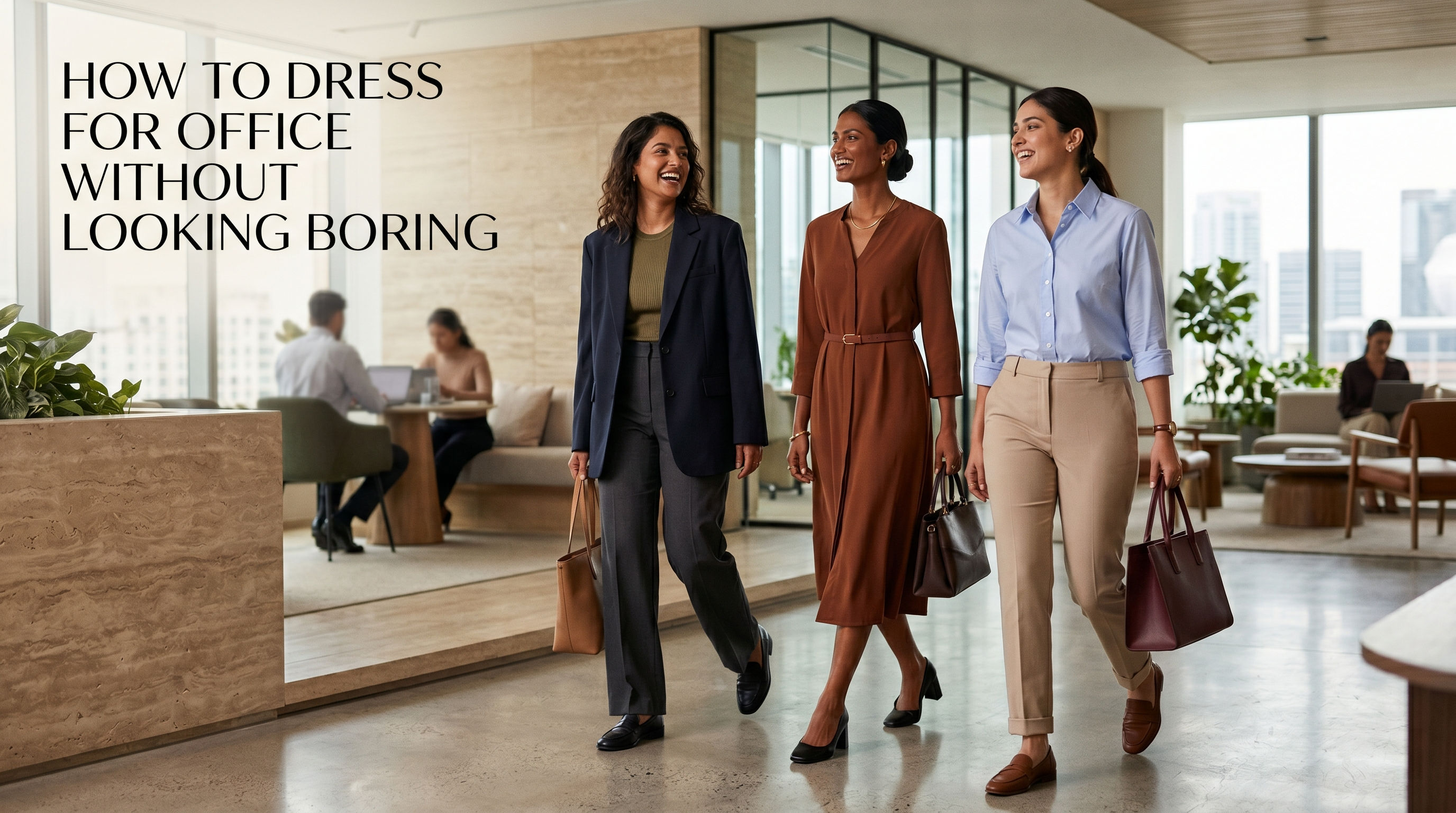 How to Dress for Office Without Looking Boring?