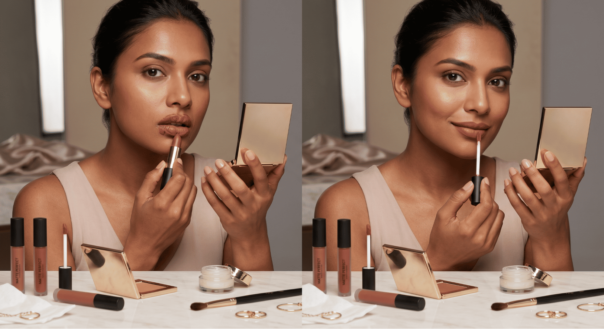How to Reapply Matte Lipstick Without Making Lips Patchy