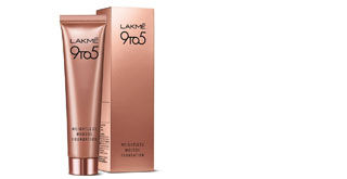 All day glam with Lakme 9 to 5 Weightless Mousse Foundation - 1