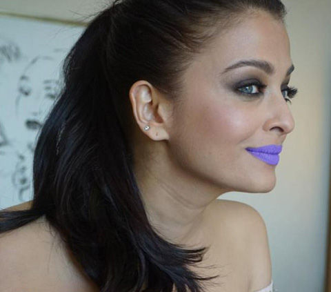 Ash sports lavender lips at Cannes, 2016 - 2