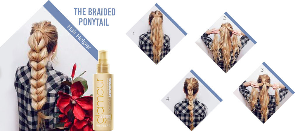 How To Make Braids- Braided Ponytail