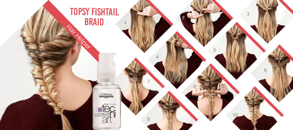 How To Make Braids- Topsy Fishtail Braid