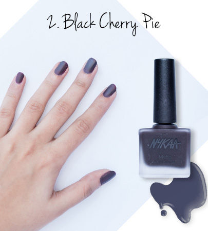 In Review: Nykaa Matte Nail Enamels - 2
