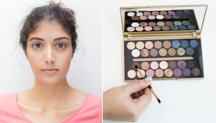#MakeupChallenge: Full Face Coverage with One Shadow Palette! - 3