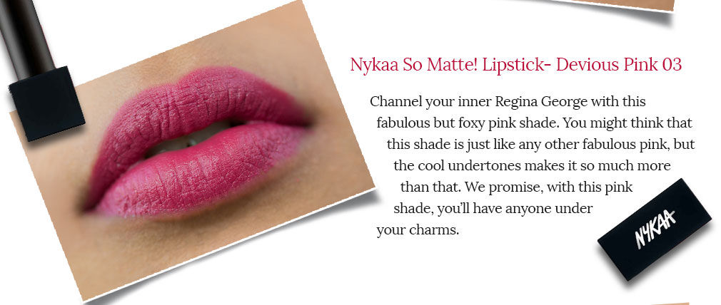 Say hello to Nykaa So Matte! Lipsticks - 16