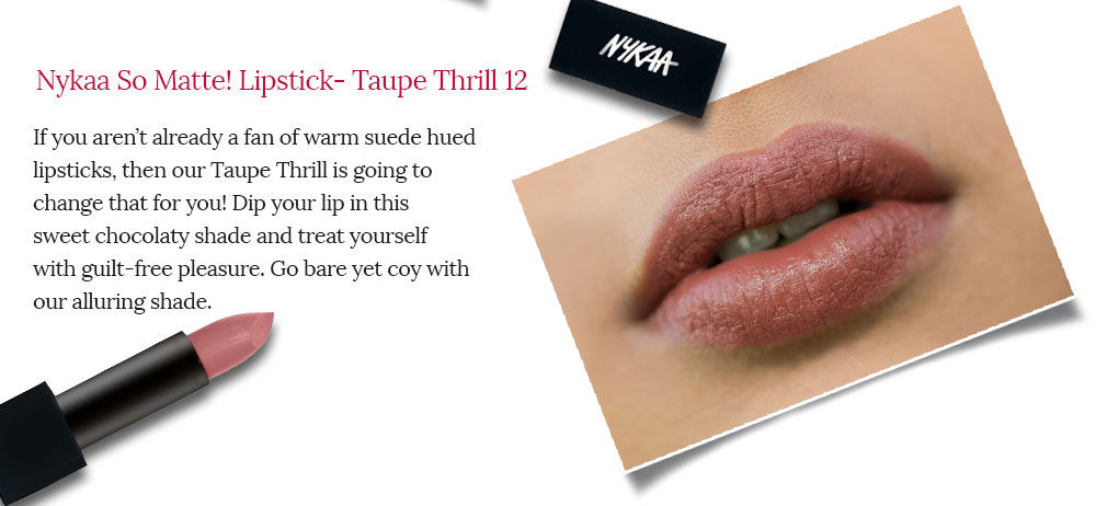 Say hello to Nykaa So Matte! Lipsticks - 25