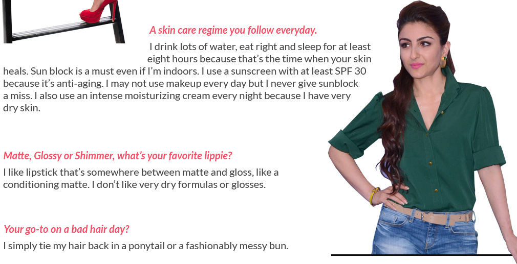Soha Ali Khan lets us in on her beauty secrets - 2