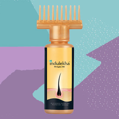 Herbal hair care with Indulekha Bringha Hair Oil
