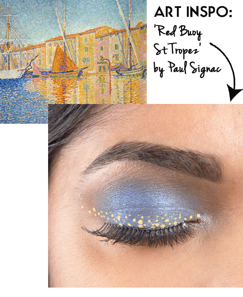 ON POINT The Artsy Makeup Trend Dotting the Runways - 2