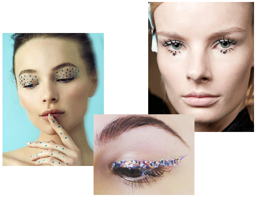 ON POINT The Artsy Makeup Trend Dotting the Runways - 5