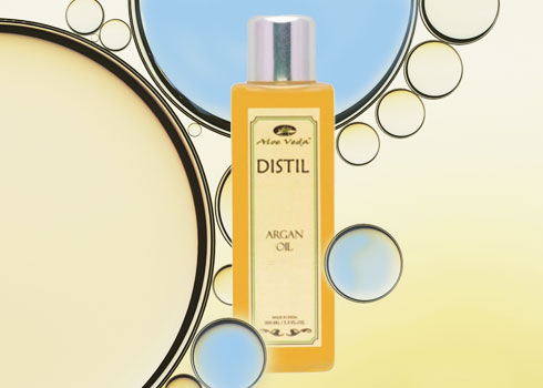 best hair oils – aloe veda distil argan oil