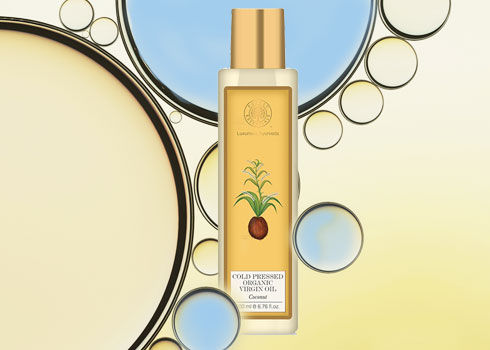 essential oils for hair – Forest Essentials Organic Cold Pressed Virgin Coconut Oil