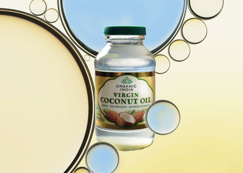 healthy oils for hair – organic India coconut oil