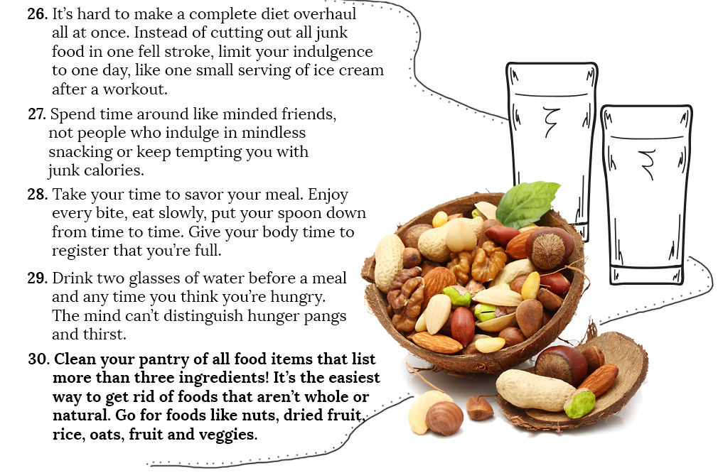 30 ways to lose a kilo - 7