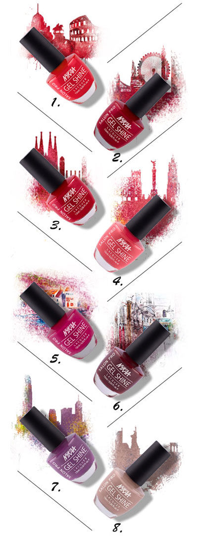 Travel The World With Nykaa Salon Shine Gel Nail Lacquer - 2