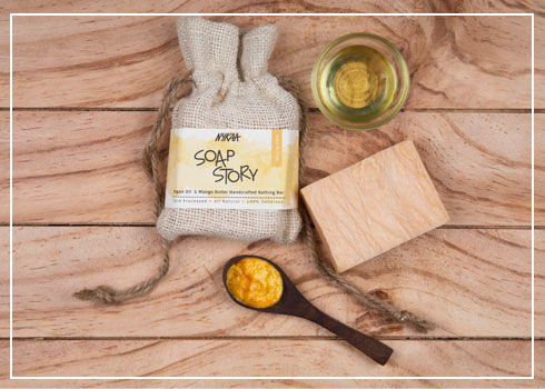 Nykaa soap- Argan Oil & Mango Butter