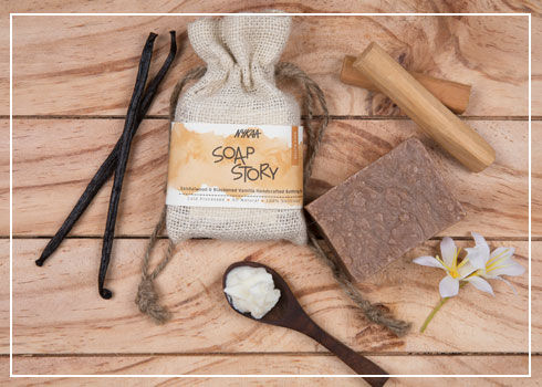 Nykaa soap- Sandalwood & Blackened Vanilla