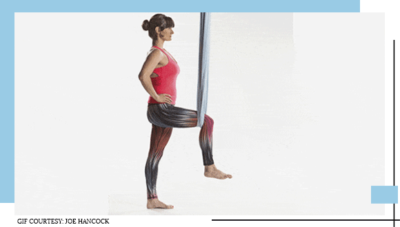 Indoor Exercise- Air Lunges