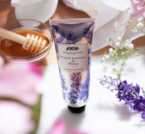 Nykaa Hand & Nail Cream- French Lavender & Honey