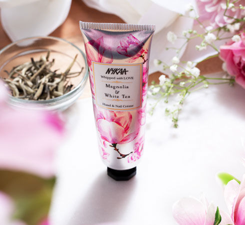 Nykaa Hand & Nail Cream- Magnolia & White Tea