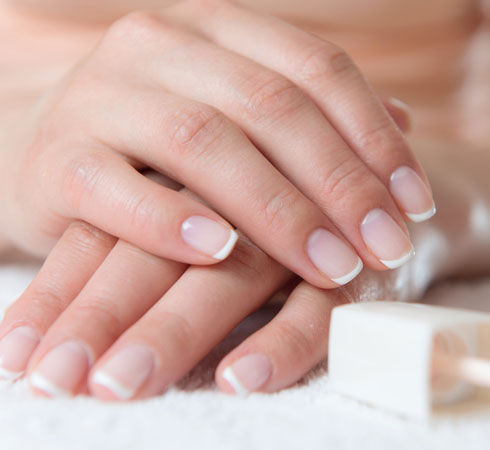 Makeup Hacks for French nails