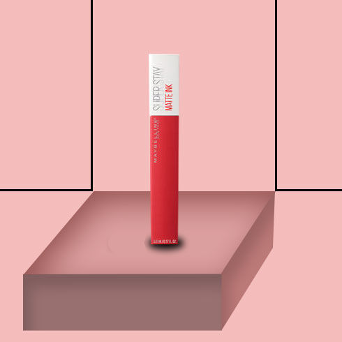 Best Red Lipstick- Maybelline New York Super Stay Matte Ink Liquid Lipstick