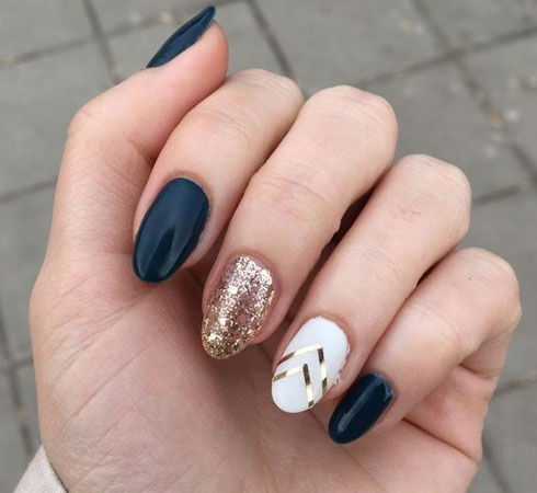 Cute nail art for long nails