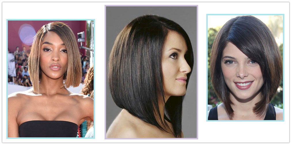 Trending Hairstyles- Angled Bob