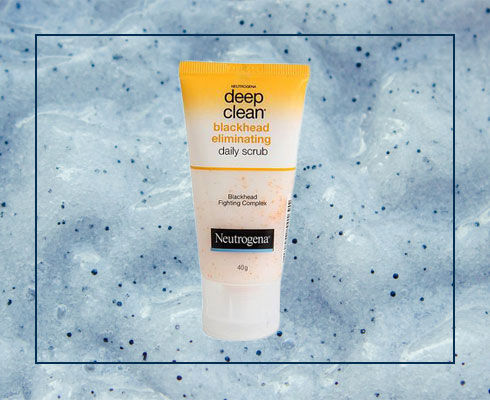 Best Face Scrub- Neutrogena Deep Clean Blackhead Eliminating Daily Scrub
