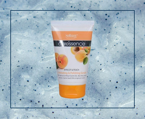 Best Face Scrub- Nature's Essence Caressence Apricot & Peach Scrub