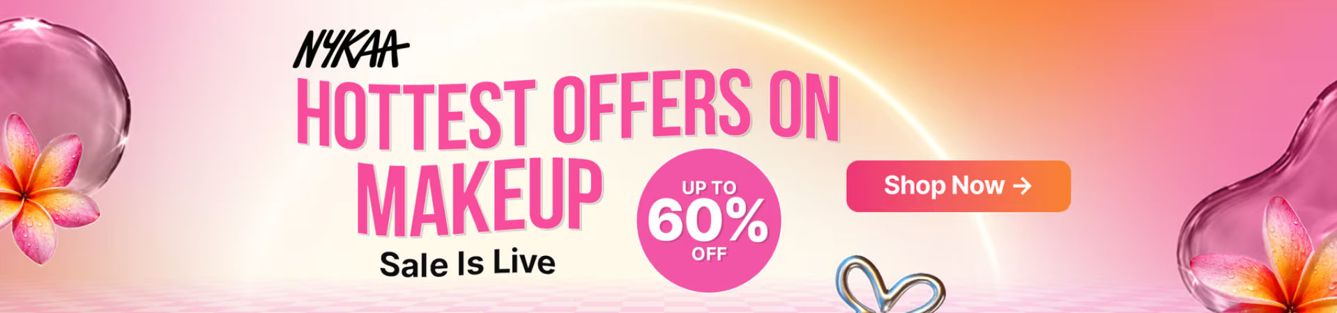 Nykaa Makeup Sale 2026: Up To 60% Off On Lipsticks, Foundations, Eye Makeup & More