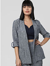 Striped Blazer
