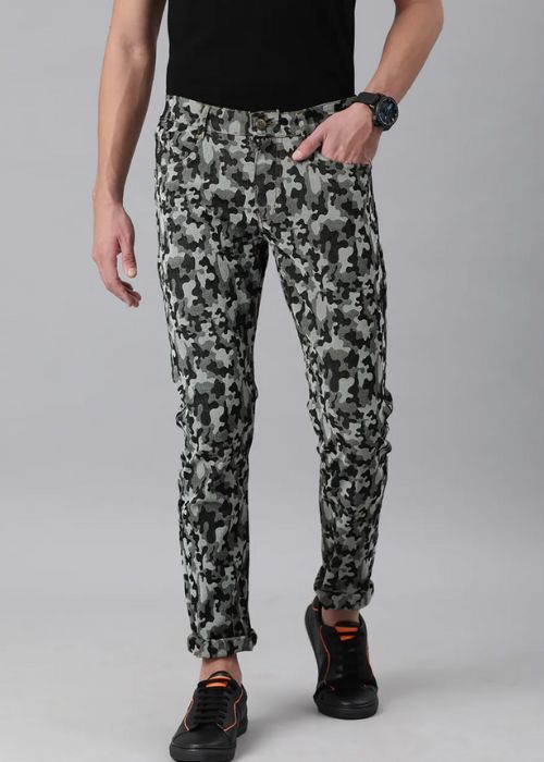 mens, mens printed pants