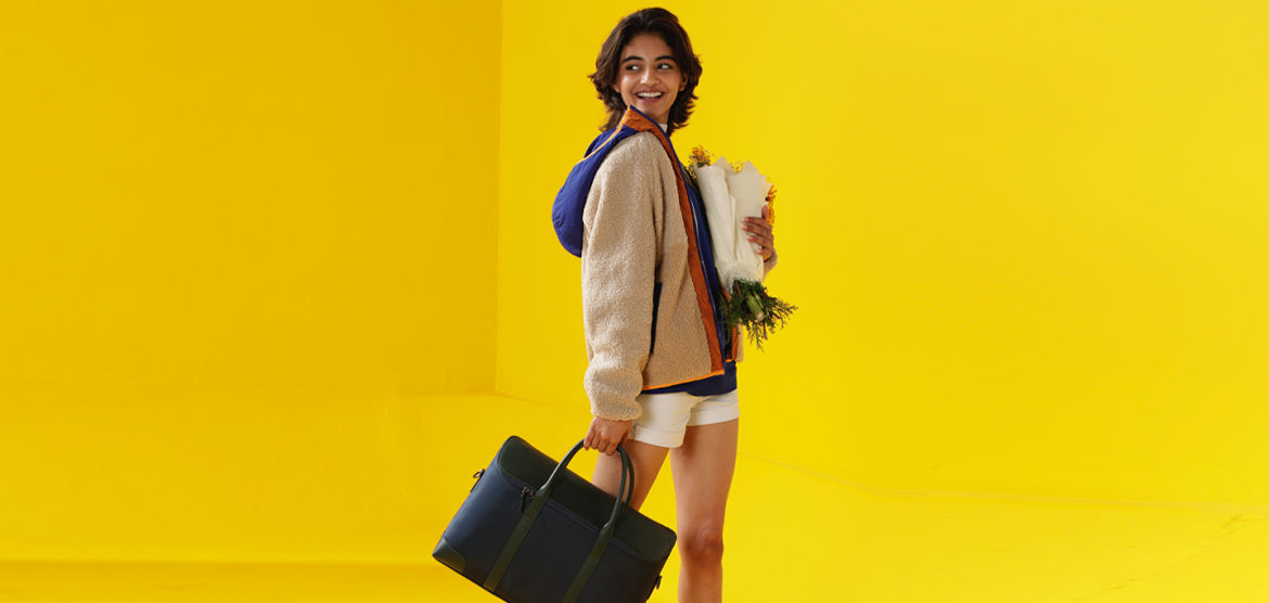 weekend getaway bag