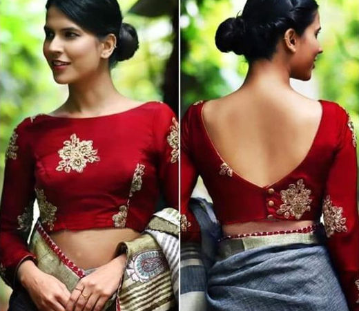 Boat Neck Blouse