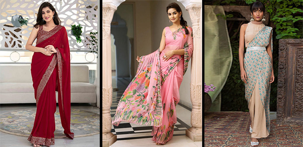 One Saree, 8 Different Ways Banner