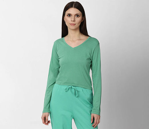 Green Solid Top